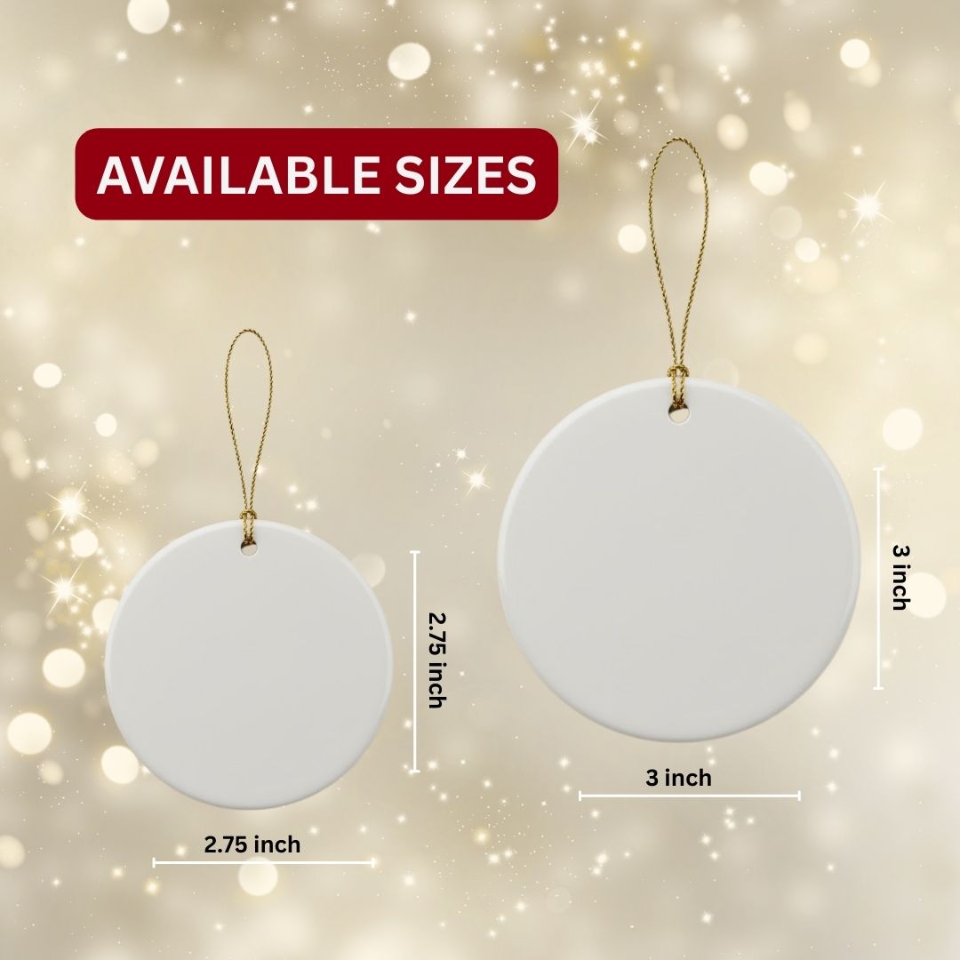 Personalized Godmother Ceramic Ornament