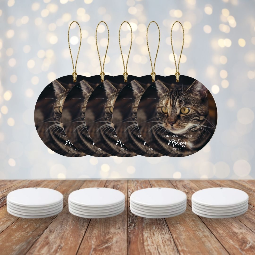 Personalized Pet Memorial Ceramic Ornament