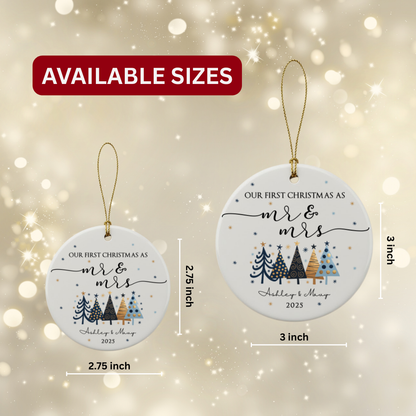 Personalized Housewarming Ceramic Ornament