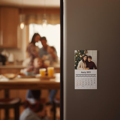 Custom Calendar Photo Magnet