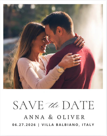 Wedding Save the Date
