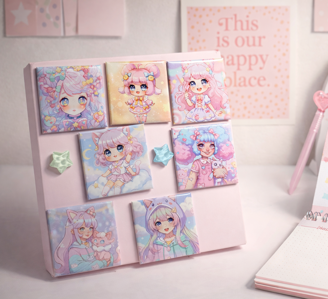 Fridge Magnets | Square Bundles