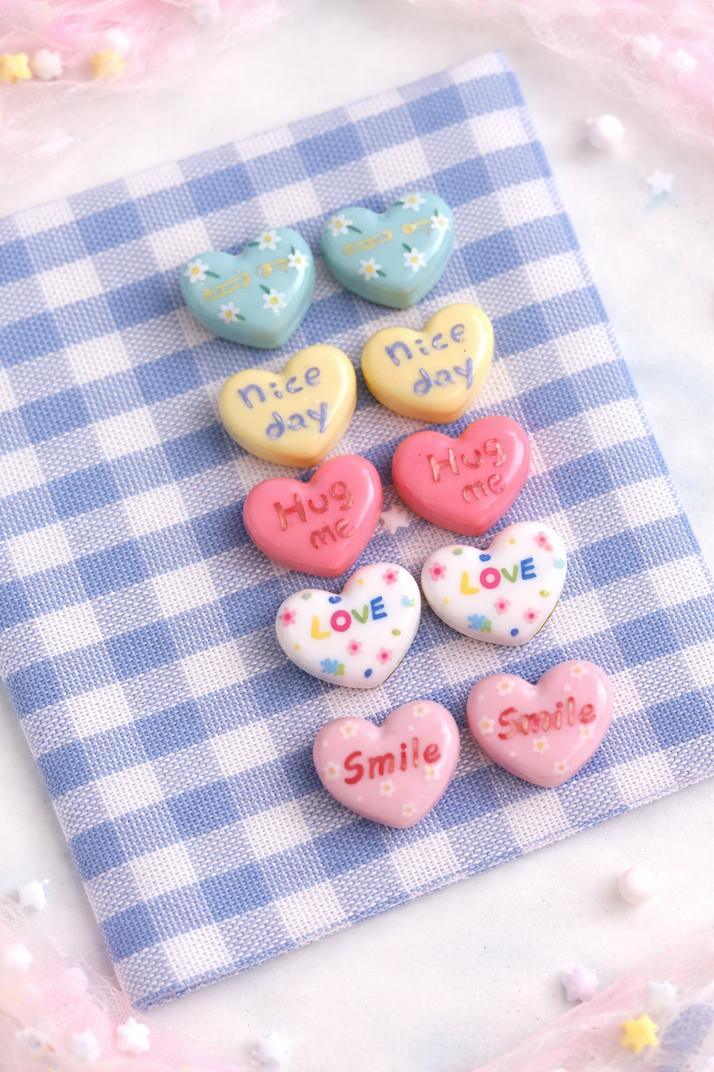 Pastel Heart Shape  - 10